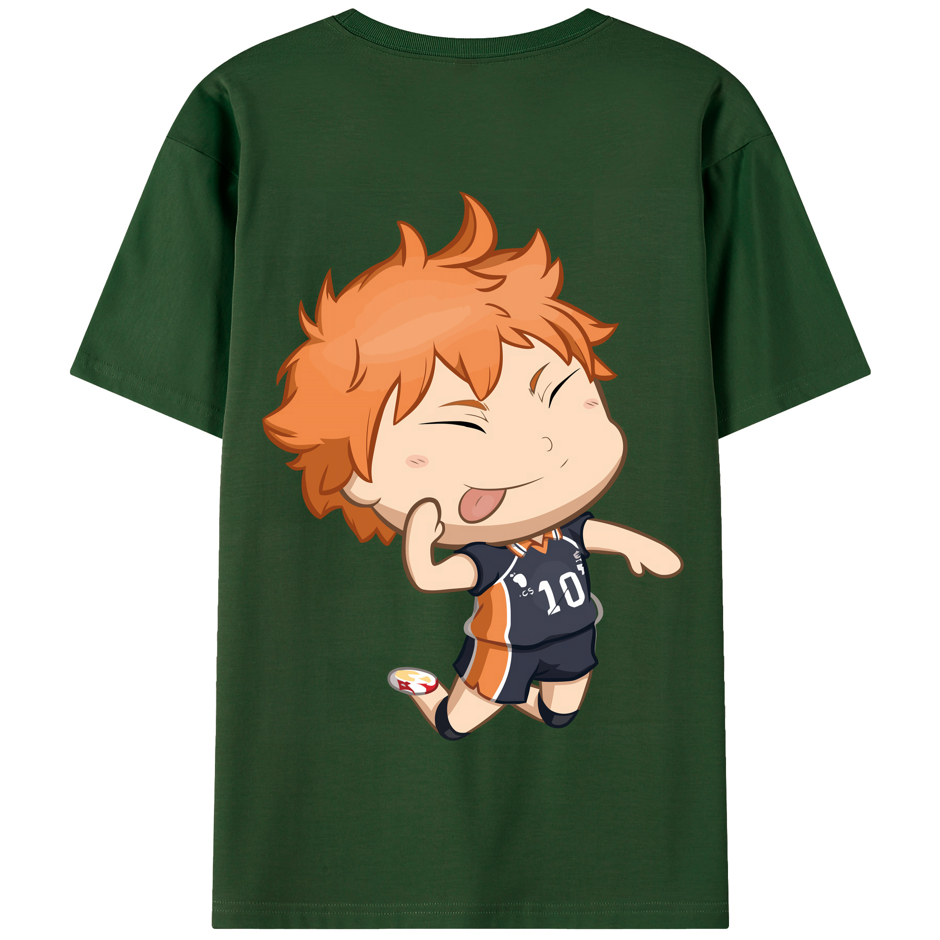 （画像用） ハイキュー!! Haikyu!! 綿100％半袖Tシャツ（背面プリント）